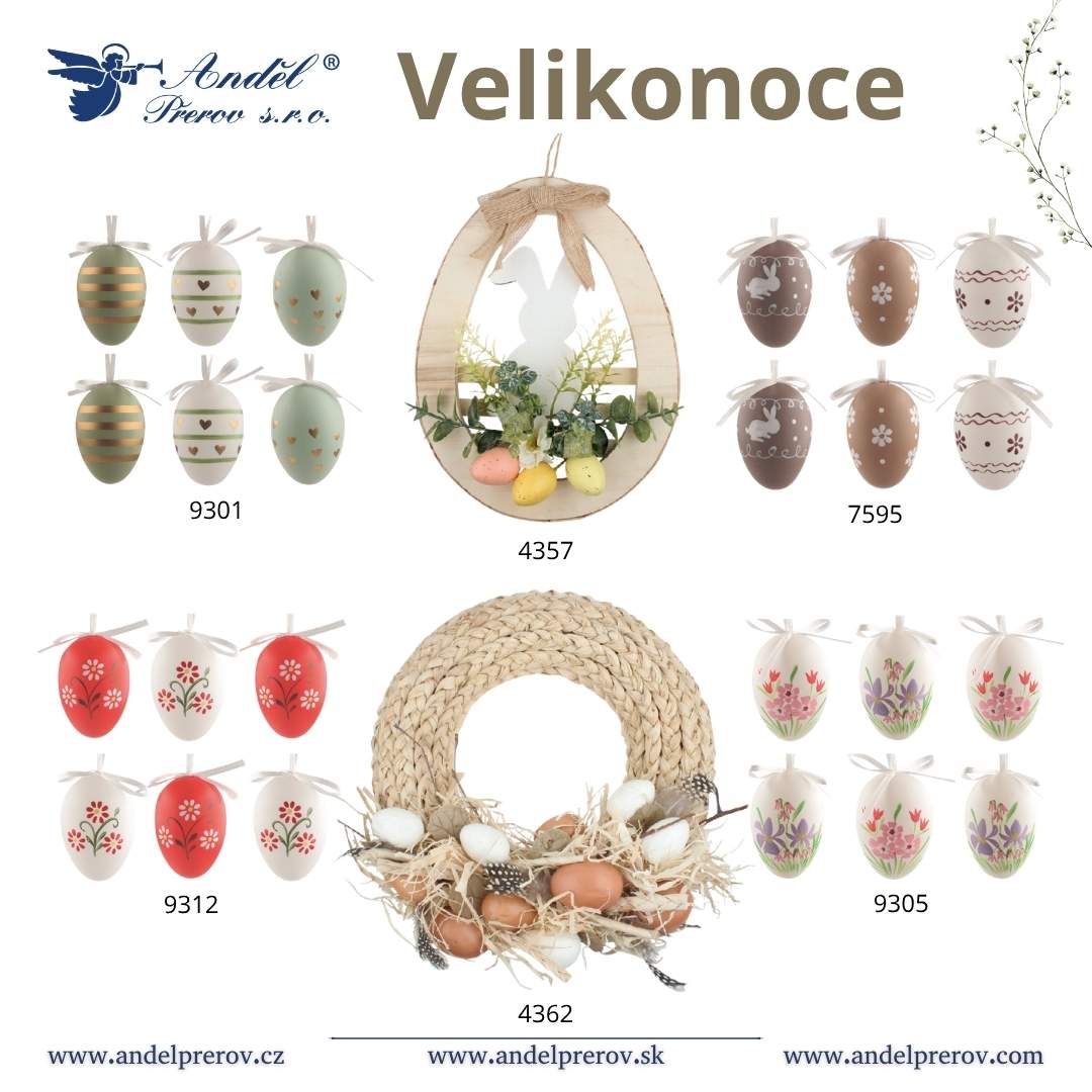 Velikonoce - ozdobte svůj domov veselými dekoracemi