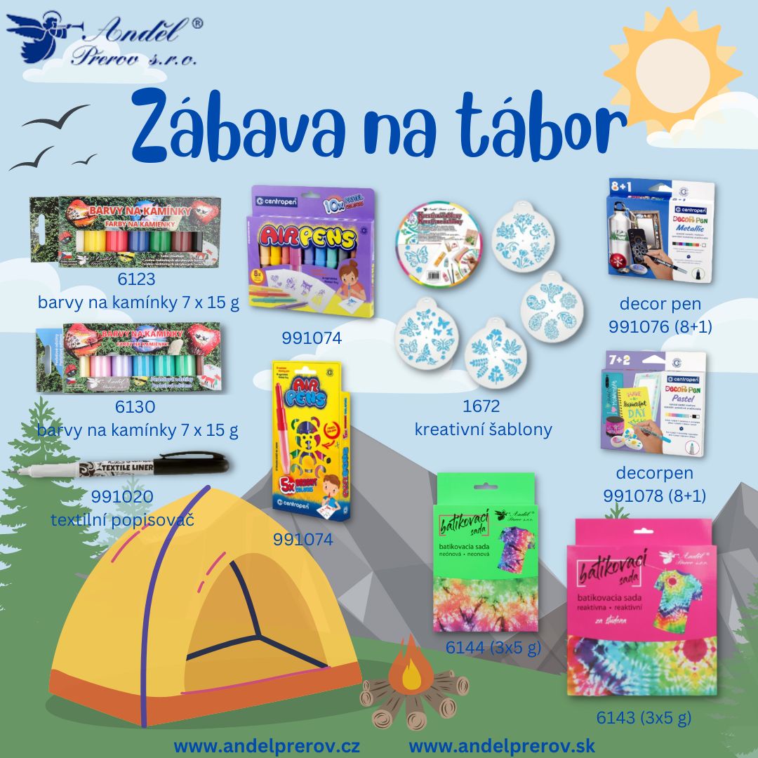 Zábava (nejen) na tábor!