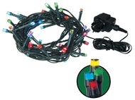 11012 Osvětlení vánoční 8m-80 LED barevná+5m přívodní kabel-2