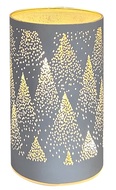 11712 Svítící skleněný válec se stromy – bílý, 15 x 9 cm, teplá bílá, 10 LED, časovač-2