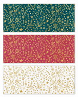 13207 Balic&iacute; pap&iacute;r zlat&yacute; potisk 3 motivy, 70 g, 500 x 70 cm-1