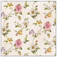 13304 Pap&iacute;rov&eacute; ubrousky celoročn&iacute;, tř&iacute;vrstv&eacute; 33 x 33 cm, 20 ks-1