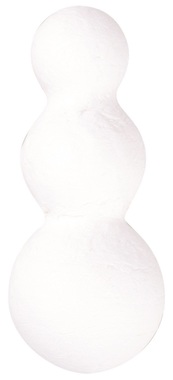 Tělíčko z buničiny sněhulák, 11 cm