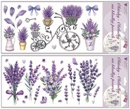 Obtisky na hladký povrch Levandule 21 x 41 cm
