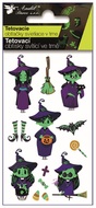 16050 Tetovac&iacute; obtisky sv&iacute;t&iacute;c&iacute; ve tmě Čarodějky 10,5 x 6 cm-1