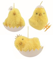 17192 Kuře se skoř&aacute;pkou žlut&eacute; 10 x 9 x 9 cm na zavě&scaron;en&iacute; -1