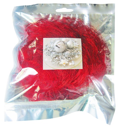 Andělské vlasy hladké červené 25g (1928-03)
