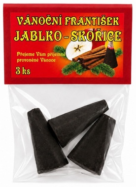 Vánoční františky Jablko a Skořice 3 ks