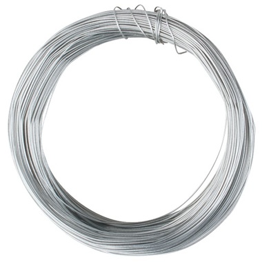 Vázací drátek stříbrný 0,5 mm x 50 m 