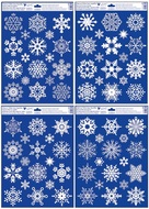 265 Okenní fólie vločky se sněhovým efektem 30 x 42 cm-1