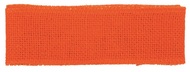 2859 Stuha jutová oranžová šířka 6 cm, 2 m-1