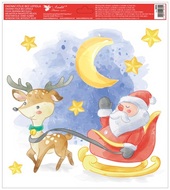 Okenní fólie – Santa Claus