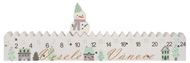 31538 Adventní kalendář Veselé Vánoce s LED na postavení 40 x 13 x 2 cm-1