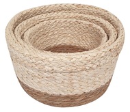 31600 Sada košů 3 ks - 30x17cm,26x15cm,22x13cm-1