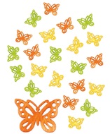 3904 Dřevění motýli 2 cm, 24 ks -1