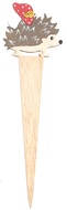 4259 Ježek dřevěný zápich 9 x 29 cm -1