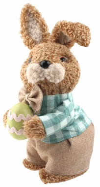 Dekorační Velikonoční Zajíc 14 x 26 x 11 cm na postavení