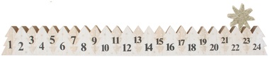 Kalendář adventní dřevěný 40 cm