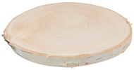 Dřevěný plátek oboustranně vyhlazený bříza hladká 18-20 cm
