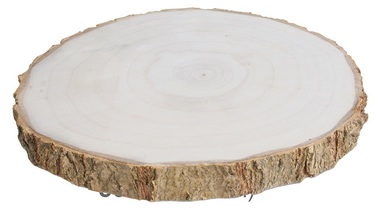 Dřevěný plátek oboustranně vyhlazený, topol 18-20 cm