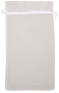 5954 Organzový sáček bílý 15x27 cm-1