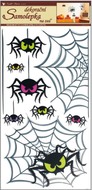 Samolepky na zeď 60 x 32 cm, pavouci 