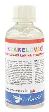 Krakelovací lak na ubrouskovou techniku 50g 