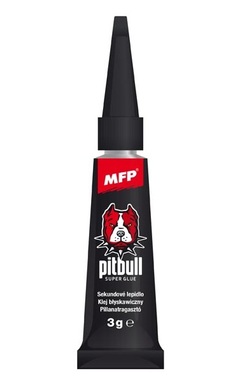 Sekundové lepidlo Pitbull 3 g, rychlé tuhnutí