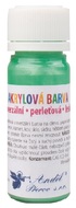 Akrylová barva 15 g - 6. ZELENÁ