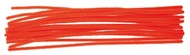 Žinylka drátky 29 cm, 16 ks - 3. ORANŽOVÉ