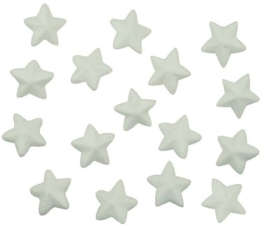 Dílky z polystyrenu hvězdy 3,5cm, 16ks