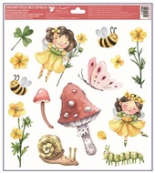 Okenní fólie – Žluté víly