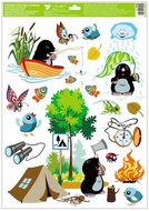 Okenní fólie – Krtek v přírodě