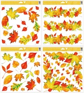 Okenní fólie  30 x 33,5 cm, podzimní listí