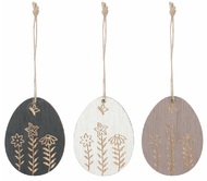 7139 Vejce dřevěn&eacute; 5 x 7 x 0,5 cm na zavě&scaron;en&iacute;, 6 ks v krabičce-1