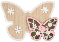 7313 Motýl dřevěný 10 cm na postavení-1