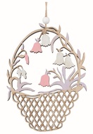 7388 Vyřez&aacute;van&yacute; ko&scaron;&iacute;k s fialov&yacute;mi květy dřevěn&yacute; 11 x 15 x 0,5 cm na zavě&scaron;en&iacute;-1