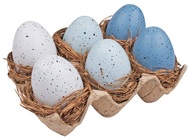 7512 Vajíčka v hnízdě na platu, 6 cm -1