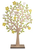 7630 Strom dřevěný se žlutými květy na postavení 30 cm-1