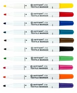 991022 Značkovače (fixy) na textil Textile Marker 10 ks, CENTROPEN-2