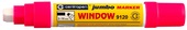 Značkovač RŮŽOVÝ, tekutý křídový JUMBO WINDOW 2-15 mm, CENTROPEN Značkovač RŮŽOVÝ, tekutý křídový JUMBO WINDOW 2-15 mm, CENTROPEN