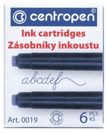 Bombička-inkoustový zásobník 6 ks, CENTROPEN