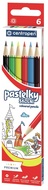 Pastelky školní 6 ks, Centropen