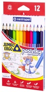 991090 Pastelky školní JUMBO ERGO 12 ks, Centropen-1