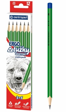 Trojúhelníková grafitová tužka č. 3, Centropen