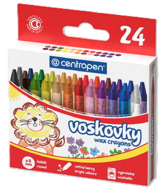 Voskovky 24 ks Centropen, vypratelné