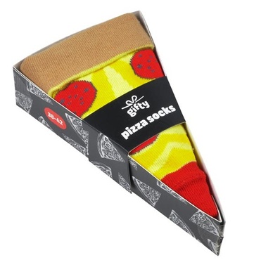 Ponožky Pizza 38-42, dárkové balení
