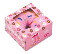 Ponožky Donut růžový 38-42, dárkové balení