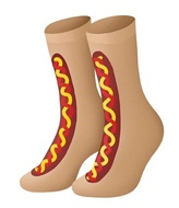 992310 Ponožky Hot Dog 43-45, d&aacute;rkov&eacute; balen&iacute;-2