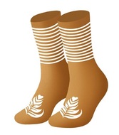 992313 Ponožky Coffee Latte 43-45, d&aacute;rkov&eacute; balen&iacute;-2